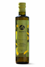 AEONS organic extra virgin olive oil 500ml glass bottle