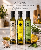 AEONS Infused Collection — Garlic, Lemon & Oregano (3 × 250ml)