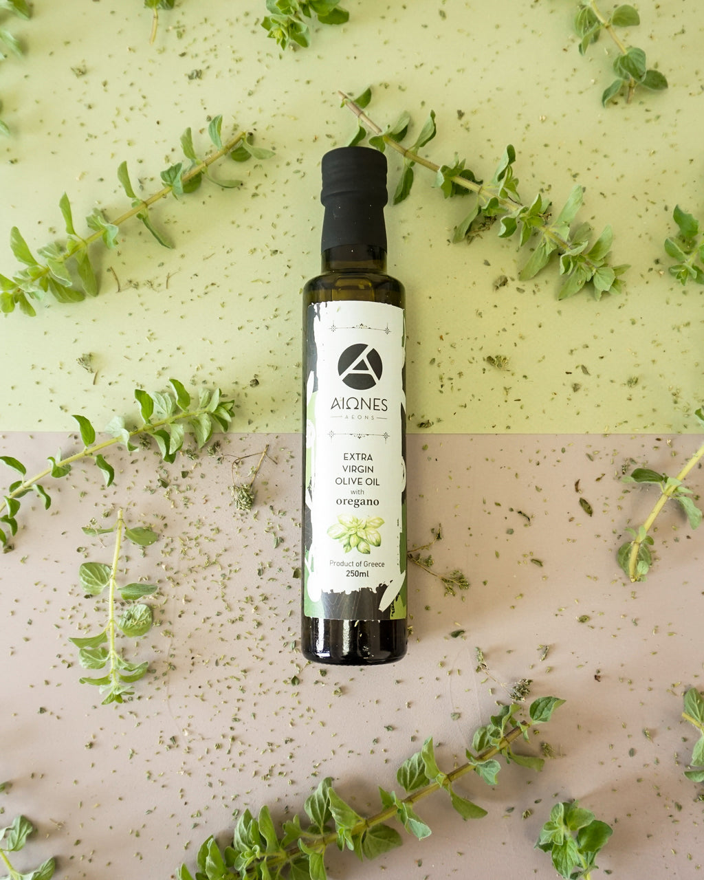AEONS Infused Extra Virgin Olive Oil — Oregano (250ml)